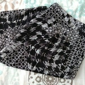 Lane Bryant Pencil Print Skirt Size 16